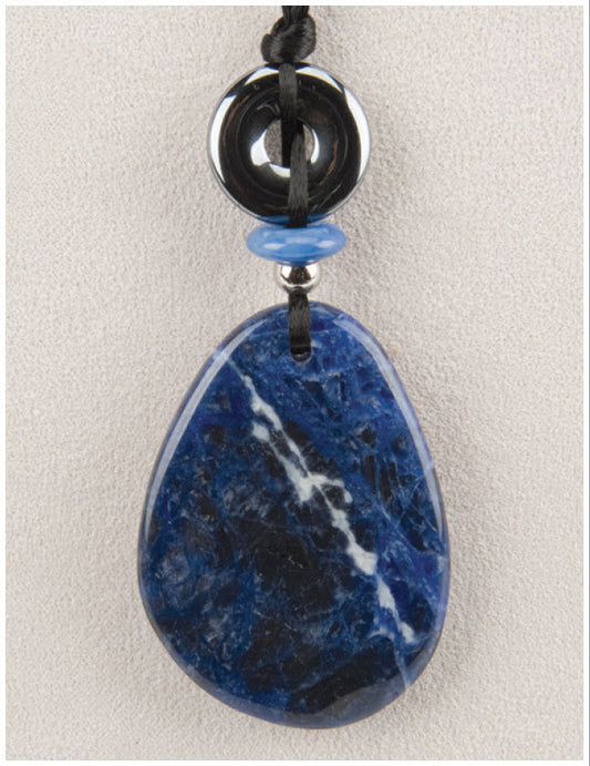 Sodalite Serenity Medicine Stone Necklace