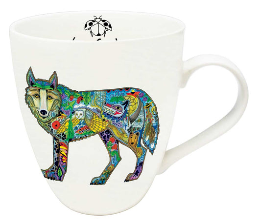 Wolf Standing Mug