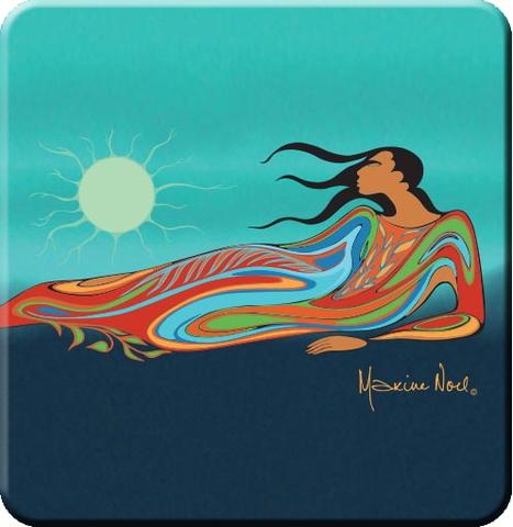 Mother Earth by Maxine Noel Coasters