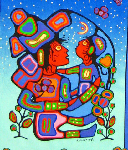 Mother & Child Silk Scarf